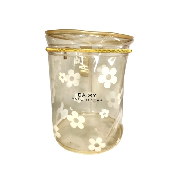 Marc Jacobs Vintage Daisy Clear Bucket Bag Makeup Case - Picture 1 of 7